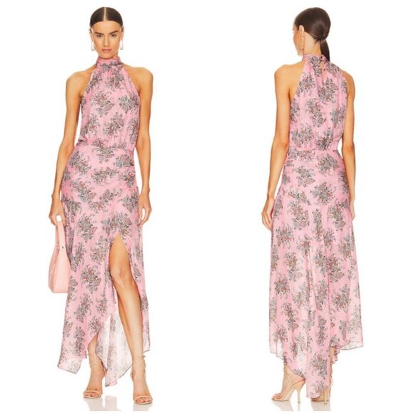 💕VERONICA BEARD💕 Leia Dress ~ Peony Multi-Color Paisley Print 00 NWT - Picture 1 of 16